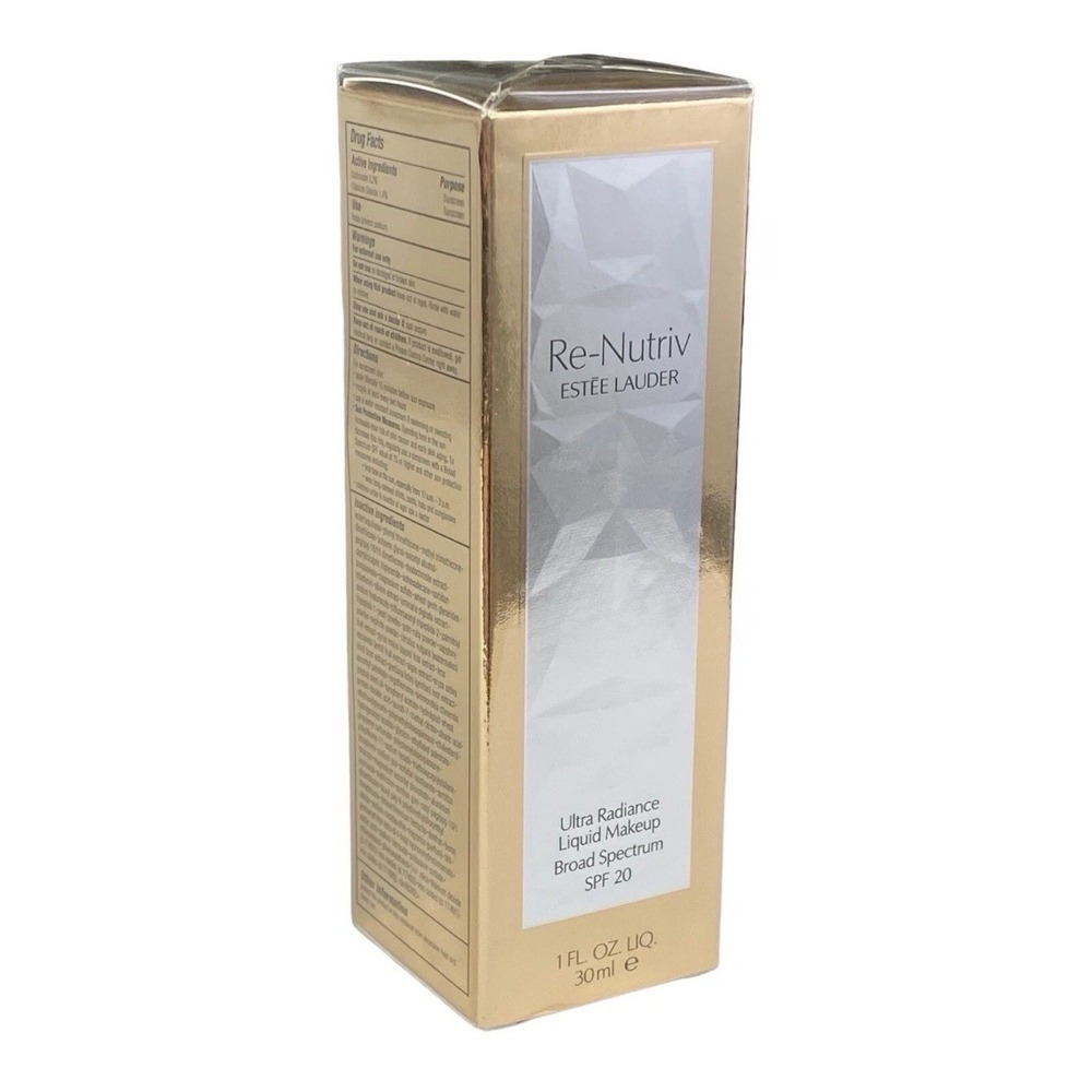 Estee Lauder Re-Nutriv Ultra‎ Radiance Liquid Makeup SPF 20 1 oz  Espresso NIB